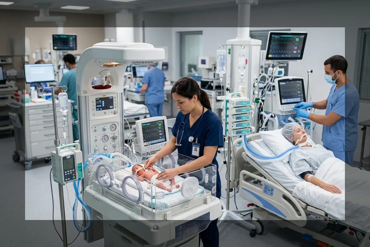 Unidade De Terapia Intensiva - Adulto, Pediátrico E Neonatal